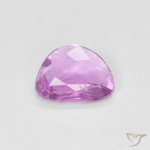 0.55ct Naturel Rose pourpre royal léger Saphir, Fantaisie, VS