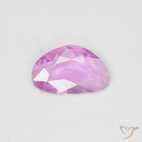 0.38ct Naturel Rose clair Saphir, Fantaisie, VS