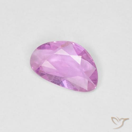 Saphir Rose clair naturelle Fantaisie, 0.38 ct, VS