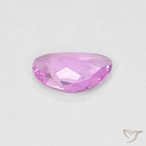 Saphir Rose clair naturelle Fantaisie, 0.38 ct, VS