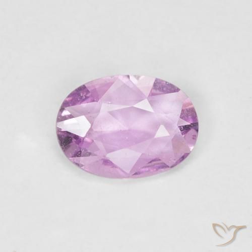 0.64ct Naturel Rose clair Saphir, ovale, VS