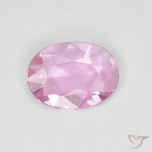 0.48ct Naturel Rose Saphir, ovale, VVS