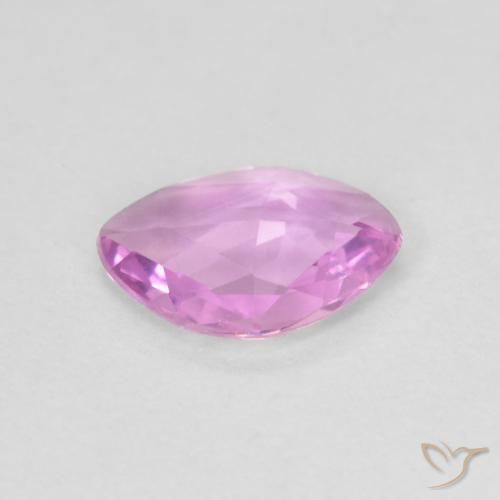Saphir Pourpre moyen naturelle Fantaisie, 0.45 ct, VVS