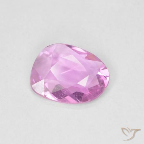0.52ct Naturel Pourpre-rose Saphir, Fantaisie, VVS-VS