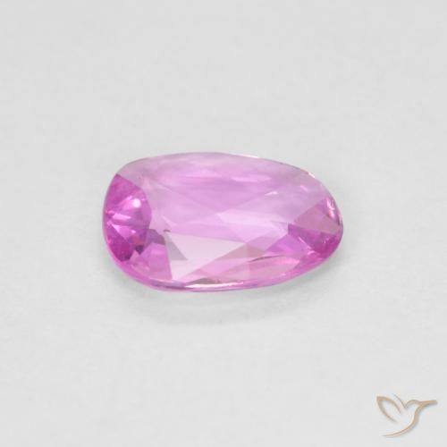 Saphir Pourpre-rose naturelle Fantaisie, 0.52 ct, VVS-VS