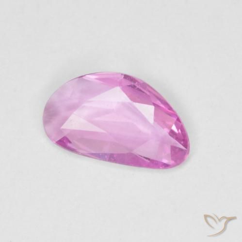 Saphir Pourpre intense naturelle Fantaisie, 0.46 ct, VVS-VS