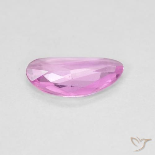 Saphir Pourpre intense naturelle Fantaisie, 0.46 ct, VVS-VS