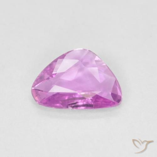 0.50ct Naturel Pourpre-rose Saphir, Fantaisie, VVS-VS