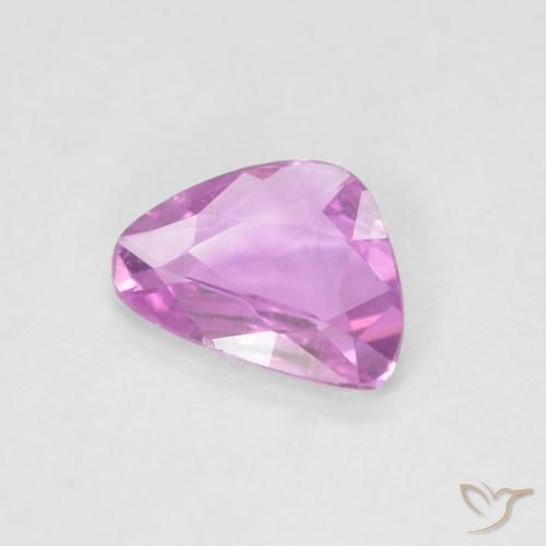 Saphir Pourpre-rose naturelle Fantaisie, 0.50 ct, VVS-VS