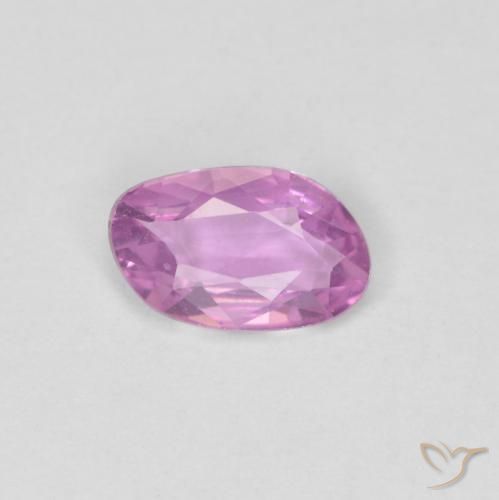 0.49ct Naturel Medium Light-Purple Saphir, Fantaisie, VVS