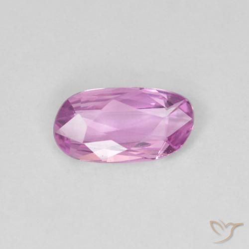 0.51ct Naturel Violet Rosâtre Saphir, Fantaisie, VVS