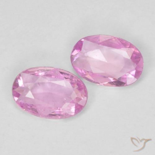 Shop natural 0.64ct Rose clair Saphir gems, ovale, from Tanzanie at GemSelect. In stock, global shipping!