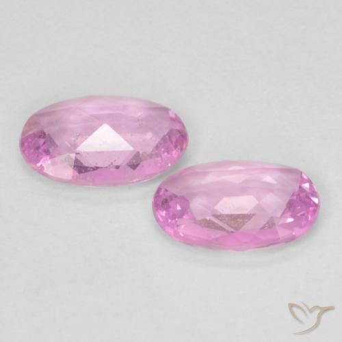 Shop natural 0.64ct Rose clair Saphir gems, ovale, from Tanzanie at GemSelect. In stock, global shipping!