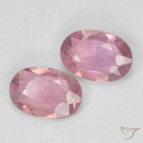 Shop natural 0.89ct Rose clair Saphir gems, ovale, from Tanzanie at GemSelect. In stock, global shipping!
