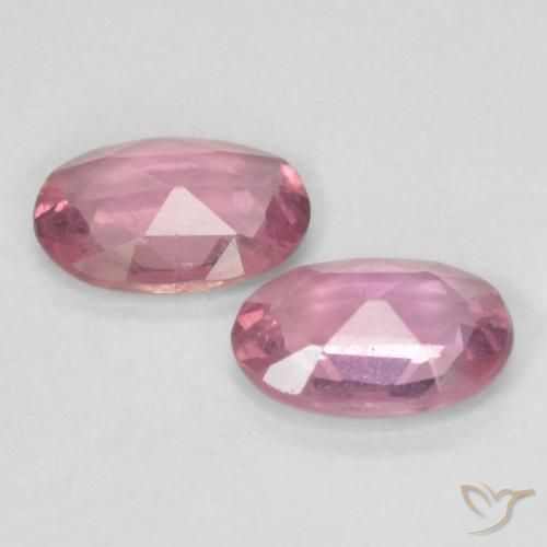 Shop natural 0.89ct Rose clair Saphir gems, ovale, from Tanzanie at GemSelect. In stock, global shipping!