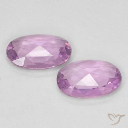 Shop natural 0.75ct Rose très clair Saphir gems, ovale, from Tanzanie at GemSelect. In stock, global shipping!