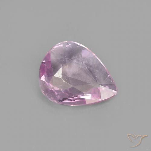 Saphir Rose cerise naturelle En forme de poire, 0.40 ct, VVS