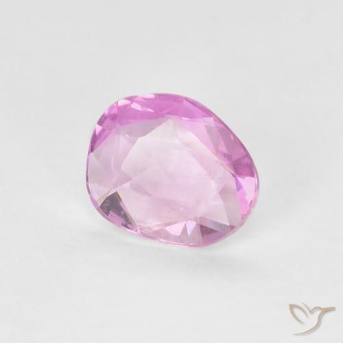 Saphir Rose moyen naturelle Fantaisie, 0.58 ct, VVS