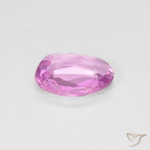 Saphir Rose moyen naturelle Fantaisie, 0.58 ct, VVS
