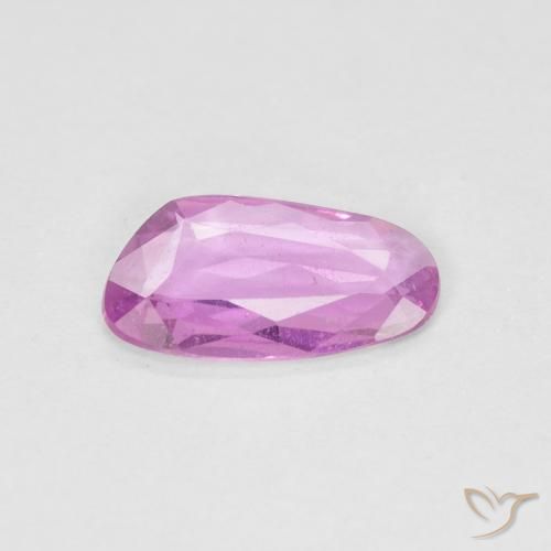 0.65ct Naturel Pourpre rose vif Saphir, Fantaisie, VS