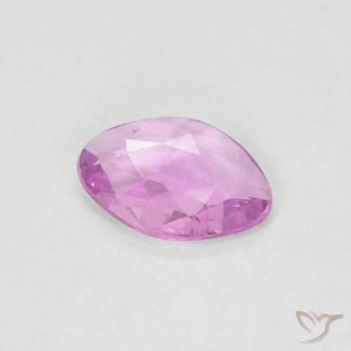 Saphir Pourpre moyen naturelle Fantaisie, 0.60 ct, VS