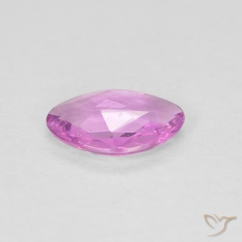 Saphir Pourpre moyen naturelle Fantaisie, 0.60 ct, VS