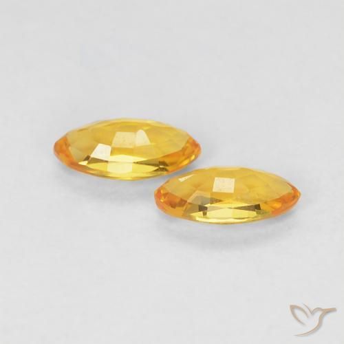 Shop natural 0.39ct Doré moyen Saphir gems, Marquise, from Tanzanie at GemSelect. In stock, global shipping!