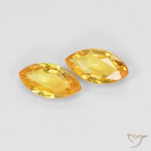 Shop natural 0.38ct Doré Saphir gems, Marquise, from Tanzanie at GemSelect. In stock, global shipping!