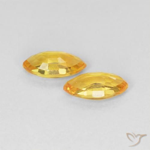 Shop natural 0.38ct Doré Saphir gems, Marquise, from Tanzanie at GemSelect. In stock, global shipping!