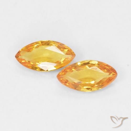 Shop natural 0.34ct Orange-or Saphir gems, Marquise, from Tanzanie at GemSelect. In stock, global shipping!