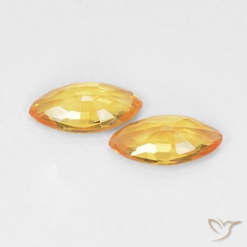 Shop natural 0.34ct Orange-or Saphir gems, Marquise, from Tanzanie at GemSelect. In stock, global shipping!