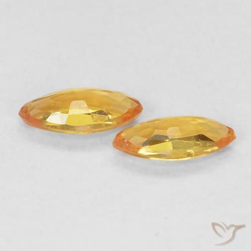 Shop natural 0.36ct Orange Doré Saphir gems, Marquise, from Tanzanie at GemSelect. In stock, global shipping!