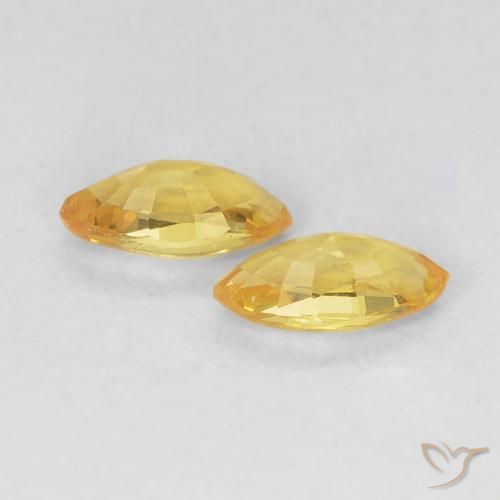 Shop natural 0.40ct Jaune Toscane Saphir gems, Marquise, from Tanzanie at GemSelect. In stock, global shipping!