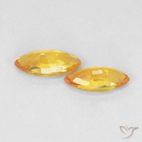 Shop natural 0.37ct Orange-or Saphir gems, Marquise, from Tanzanie at GemSelect. In stock, global shipping!