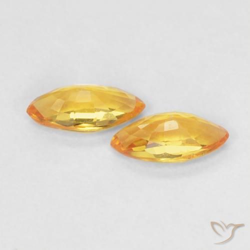 Shop natural 0.38ct Orange-or Saphir gems, Marquise, from Tanzanie at GemSelect. In stock, global shipping!