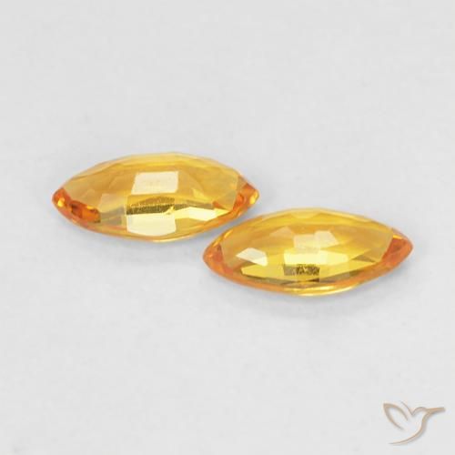 Shop natural 0.34ct Orange-or Saphir gems, Marquise, from Tanzanie at GemSelect. In stock, global shipping!