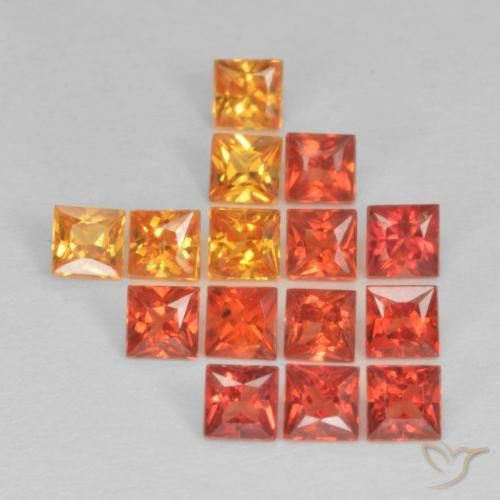 Shop natural 1.47ct Multicolore Saphir gems, Carré, from Tanzanie at GemSelect. In stock, global shipping!