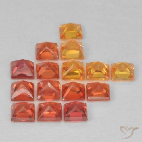 Shop natural 1.47ct Multicolore Saphir gems, Carré, from Tanzanie at GemSelect. In stock, global shipping!
