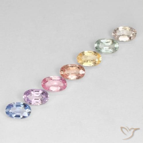 Shop natural 2.12ct Multicolore Saphir gems, ovale, from Tanzanie at GemSelect. In stock, global shipping!