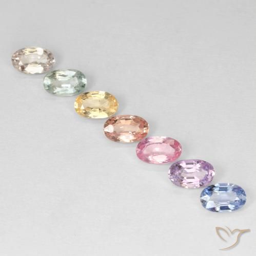 Shop natural 2.12ct Multicolore Saphir gems, ovale, from Tanzanie at GemSelect. In stock, global shipping!