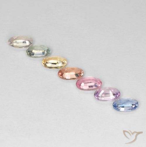 Shop natural 2.12ct Multicolore Saphir gems, ovale, from Tanzanie at GemSelect. In stock, global shipping!