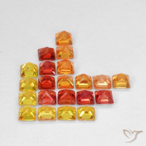 Shop natural 2.05ct Multicolore Saphir gems, Carré, from Tanzanie at GemSelect. In stock, global shipping!