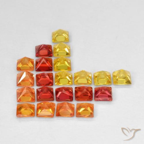 Shop natural 2.48ct Multicolore Saphir gems, Carré, from Tanzanie at GemSelect. In stock, global shipping!