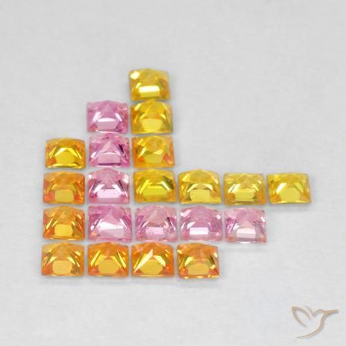 Shop natural 1.69ct Multicolore Saphir gems, Carré, from Tanzanie at GemSelect. In stock, global shipping!