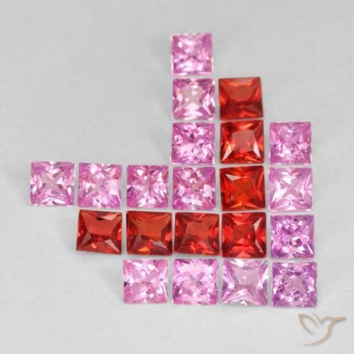 Shop natural 2.13ct Multicolore Saphir gems, Carré, from Tanzanie at GemSelect. In stock, global shipping!