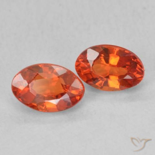 Shop natural 1.38ct Orange moyen Saphir gems, ovale, from Tanzanie at GemSelect. In stock, global shipping!