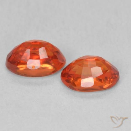 Shop natural 1.38ct Orange moyen Saphir gems, ovale, from Tanzanie at GemSelect. In stock, global shipping!