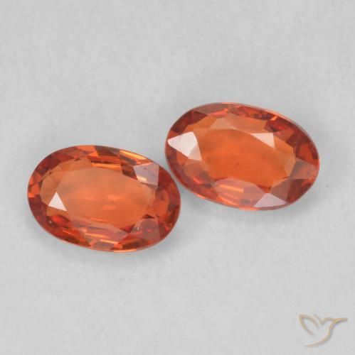 Shop natural 1.20ct Orange feu Saphir gems, ovale, from Tanzanie at GemSelect. In stock, global shipping!