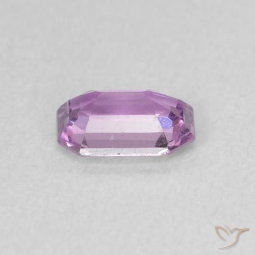 Saphir Pourpre moyen naturelle Octogone / coupe Émeraude, 0.57 ct, VVS-VS
