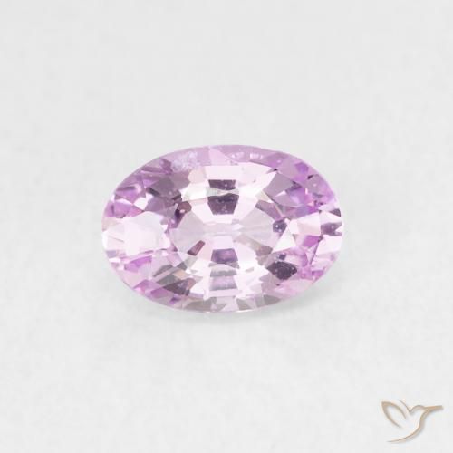 0.64ct Naturel Rose Pourpre Saphir, ovale, VS